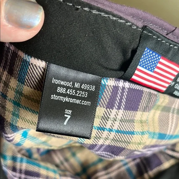 Stormy Kromer Purple Hat - Picture 4 of 5